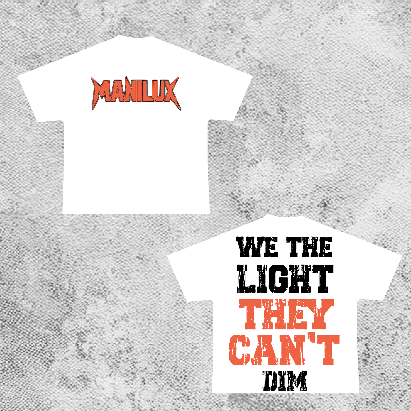 Manilux “We The Light” Statement Tee – White by Manilux - Manilux